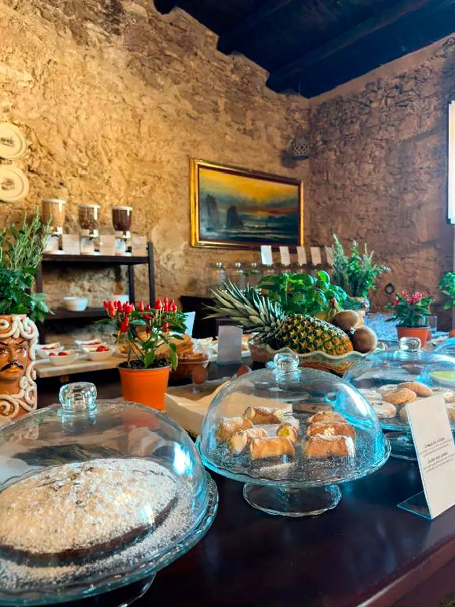 Feudo Nobile e il esclusivo ristorante agriturismo Gela solo per gli ospiti.
