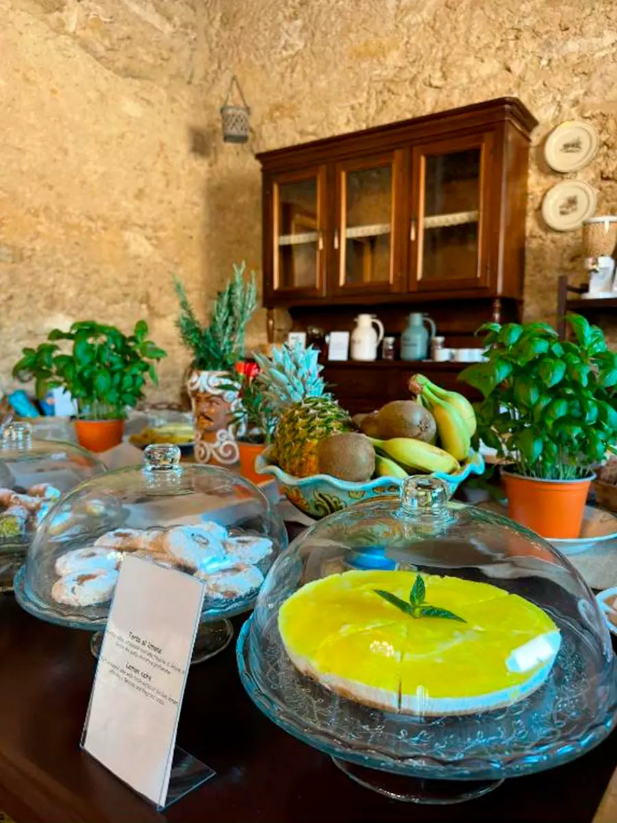 Feudo Nobile e il esclusivo ristorante agriturismo Gela solo per gli ospiti.